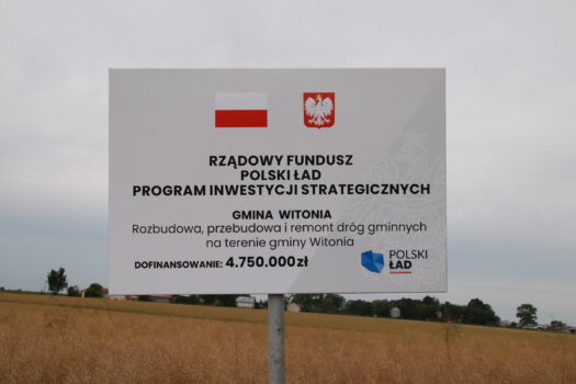 Rozbudowa, przebudowa i remont dróg gminnych na terenie Gminy Witonia