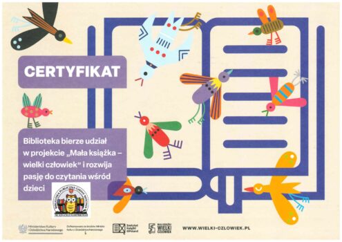 Finaliści projektu „Mała książka – wielki człowiek”