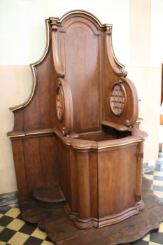 Konserwacja konfesjonału