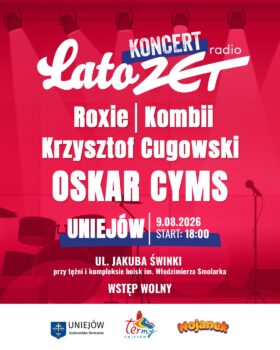 Uniejów gospodarzem koncertu w ramach trasy Lata z Radiem ZET