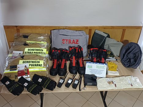 Gratulacje dla OSP w Gledzianówku – strażacy zyskali nowoczesny  sprzęt przeciwpożarowy !